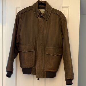 L.L. Bean Men's leather jacket